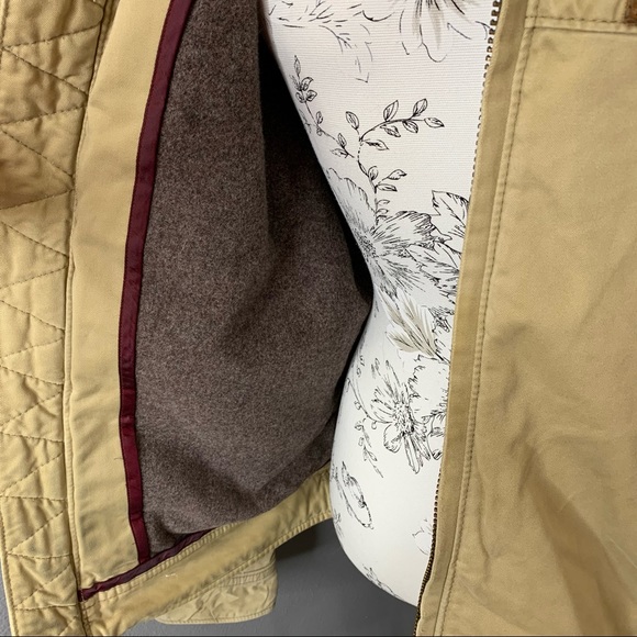 Vintage Abercrombie & Fitch Jacket Cargo Khaki SM - Picture 3 of 9